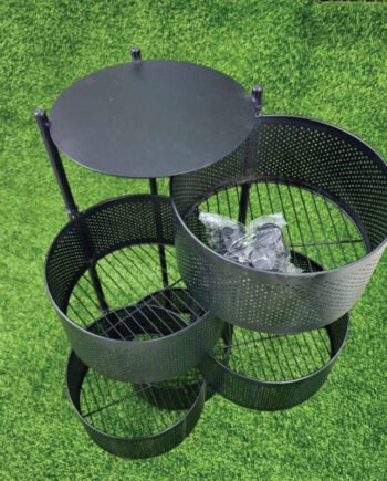 5 Layer Round Shape Kitchen Rack